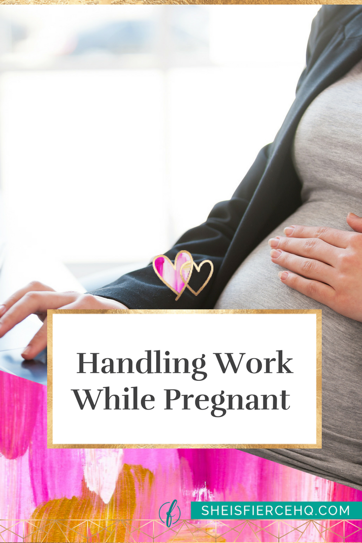 Handling Work While Pregnant | Showit Blog