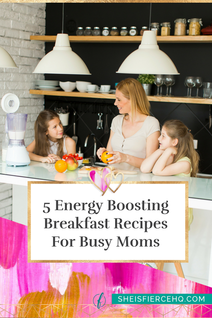 Energy boosters for busy moms