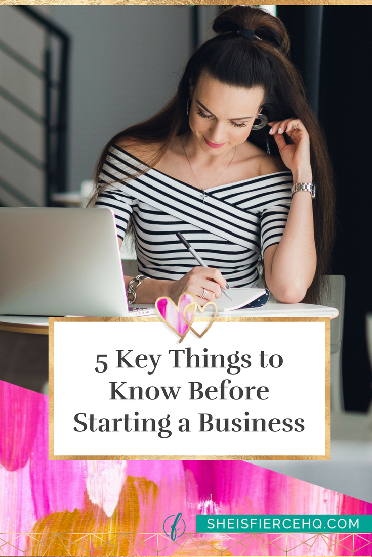 5 Key Things to Know Before Starting a Business